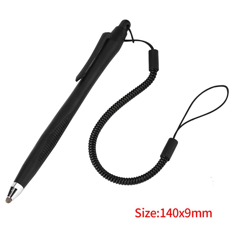 2Pcs Touch Screen Stylus Pen With Spring Hose High Sensitivity Fine Home Office