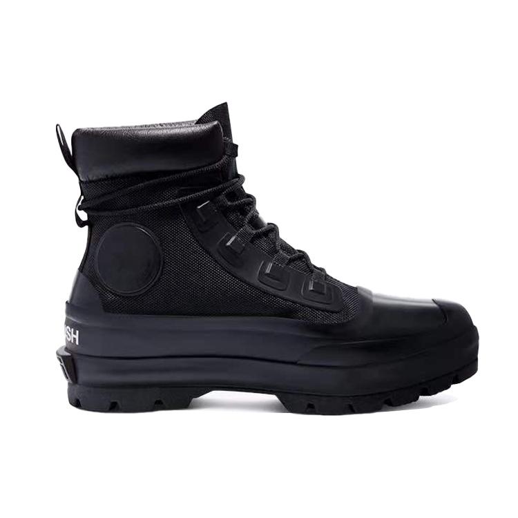 Converse X AMBUSH Chuck Taylor All Star Duck Boot High 'Triple Black' Men's 170588C