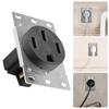 Powerful RM 50DF 50A NEMA 14 50R Outlet Industrial Socket Gold Plated Connectors Commercial Receptacle