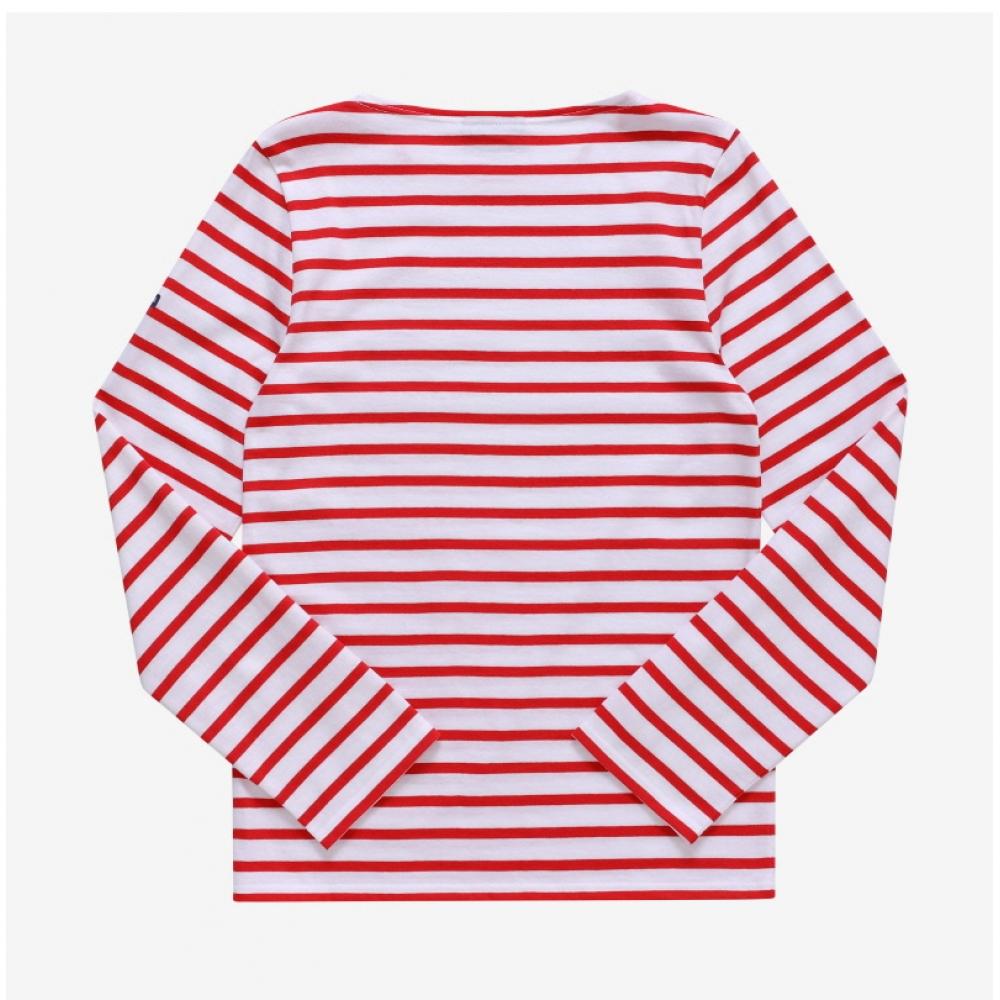 St. James 9858 Neige Tulipe Minquire Modern Stripe Union Long Sleeve Tee