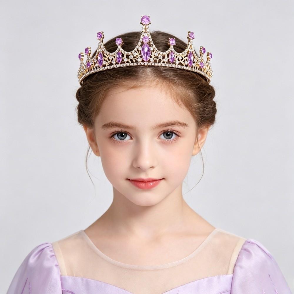 Photography Props Crystal Tiaras Rhinestone Bride's Crown Prom Dress Headband Hair Accessories