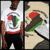 African Map T-Shirt Africa RBG Flag Color Black Ancestry Melanin XL White