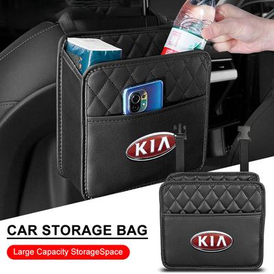 Borsa Portaoggetti per Auto Multifunzione Tasca Portaoggetti per Schienale Sedile Accessori Auto da Appendere Per Rio Ceed Sportage Cerato Soul Sorento K2 K5 Flip