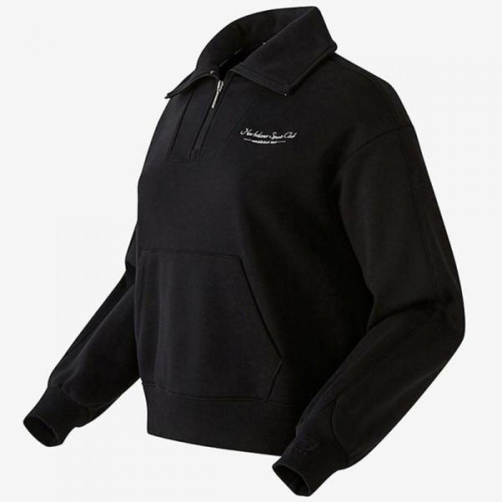 

New Balance Толстовка с начесом, полумолния, толстовка Nbncc4w902 19