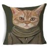 Cute Cartoon Animal Pet Cat Decorative Pillowcase Gift  Sofa Car Office Seat Cushion Cover Bedroom Room Home Decor