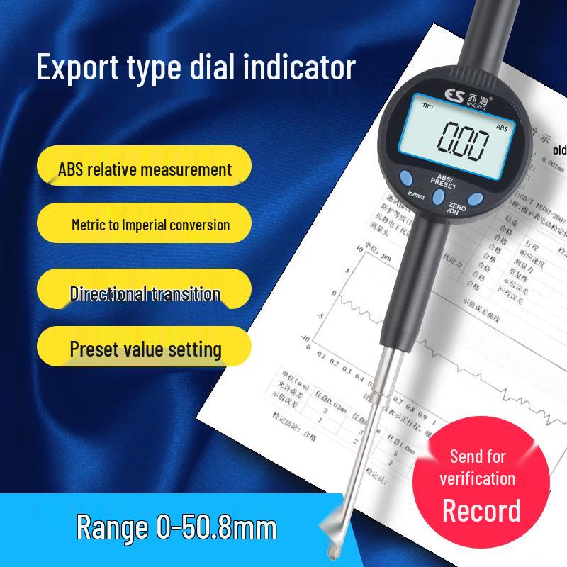 Precision Dial Gauge Set: High-Accuracy Lever Dial Indicator with Large Travel Range