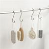 1PC Stainless Steel Non-perforated Multi-purpose Double S Hook Hanging Hooks Hangers for Kitchen Bathroom
