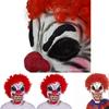 Horror Clown Latex Mask Halloween Christmas Party Role Play Props Scary Costume