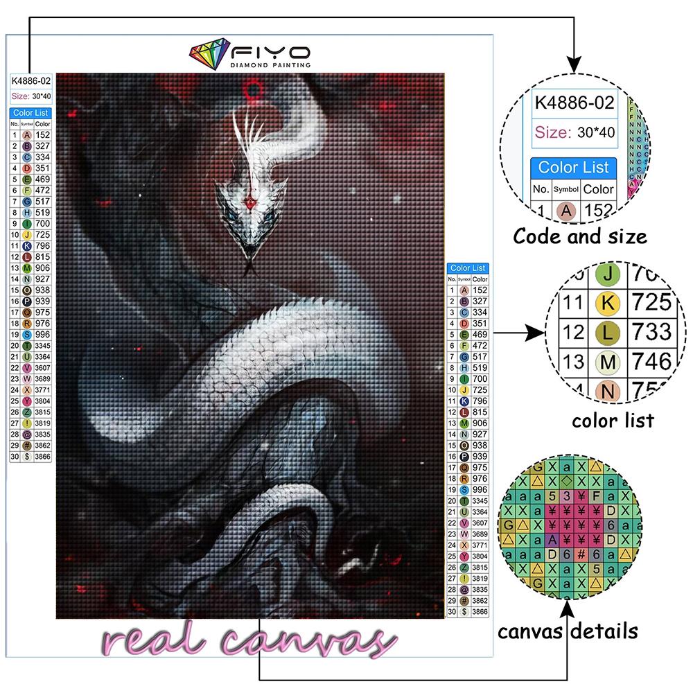 5D DIY Diamond Embroidery Ferocious Beast  Diamond Painting Mosaic Home Decoration