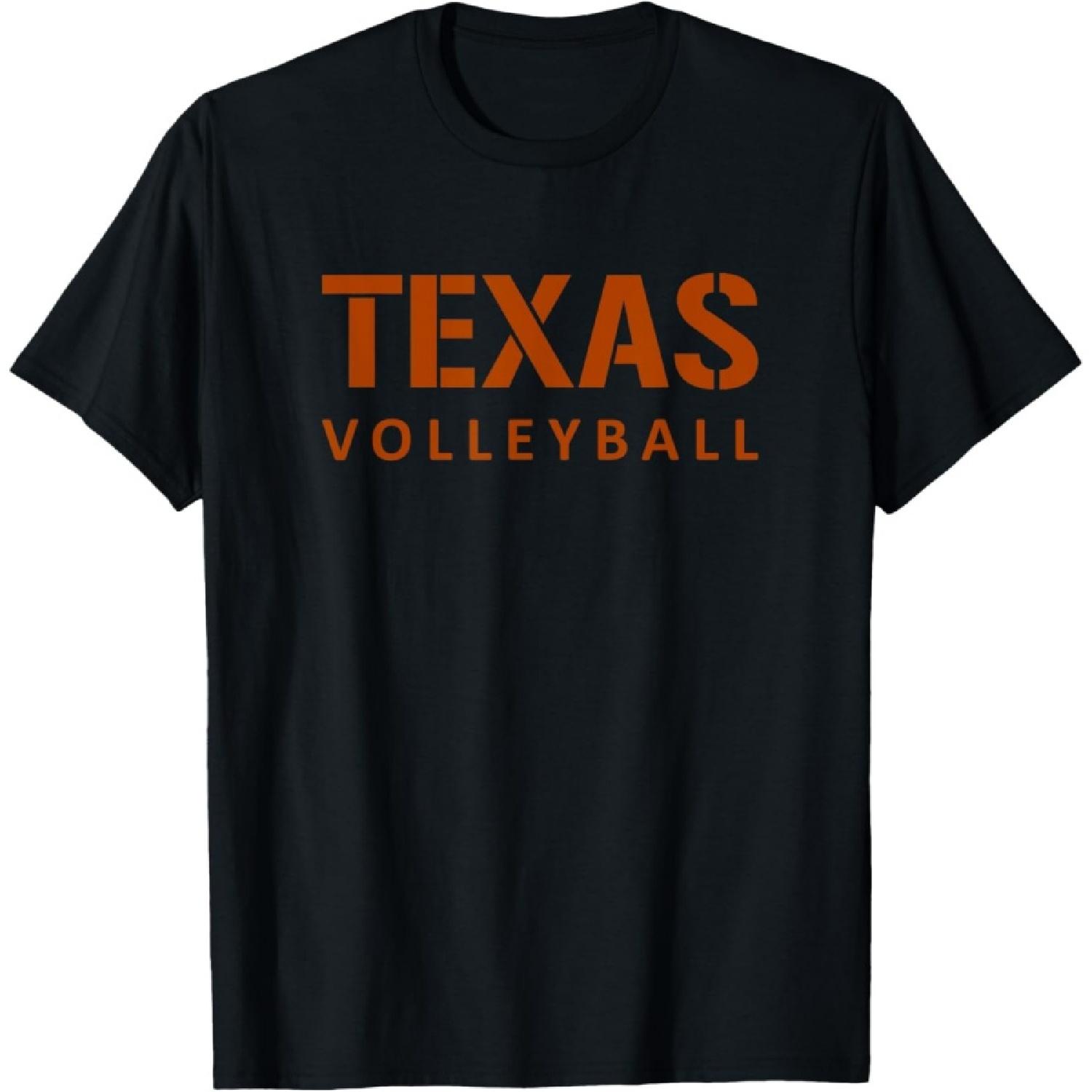 

Texas Volleyball Block Style T-Shirt(1) XXXXXL чорний