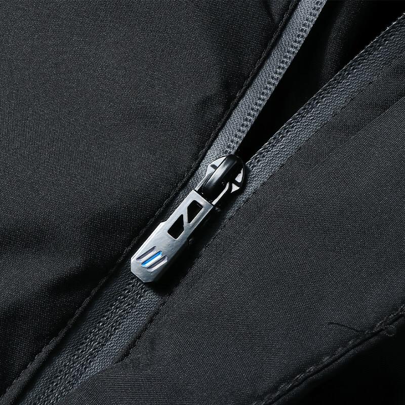 Pierre Cardin Men's Winter Business Fleece-Lined Hooded Padded Jacket