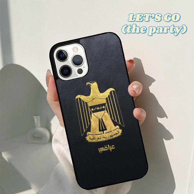 Autumu Iraqi Iraq National Flag Phone Case Cover for iPhone 17 Air 16 16e 15 12 11 13 14 Pro Max Apple Plus Coque