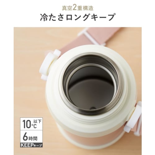 Stainless Steel Kids' Bottle (600ml) Emoka (blue-gray)