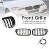 Glänzende Schwarze Frontniere Grill Passend für BMW 3er F30 F31 F35 2012-2019