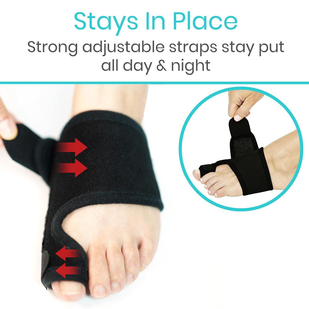Ankle Brace Bunion Corrector Big Toe Straightener Splint Hallux Valgus Pain Relief Alignment Treatment Support