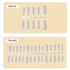 100Pcs/Box Matte Fake Nails No Polishing Press On False Nails Medium Short Design High Matt Soft Gel Nail Tips For Extension