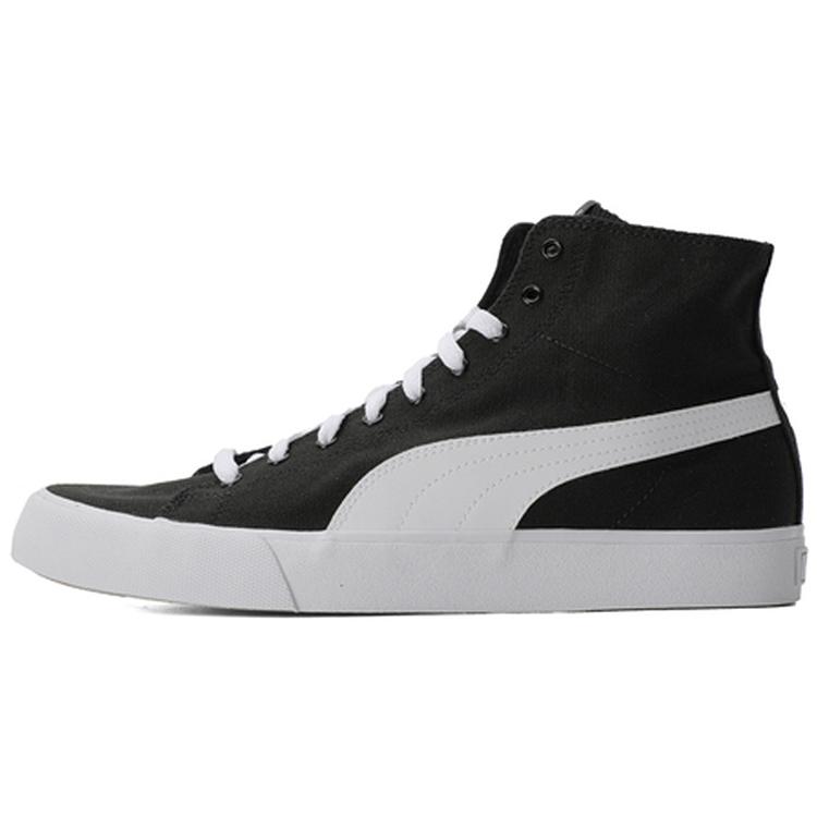 new PUMA Bari Mid 'Black White'