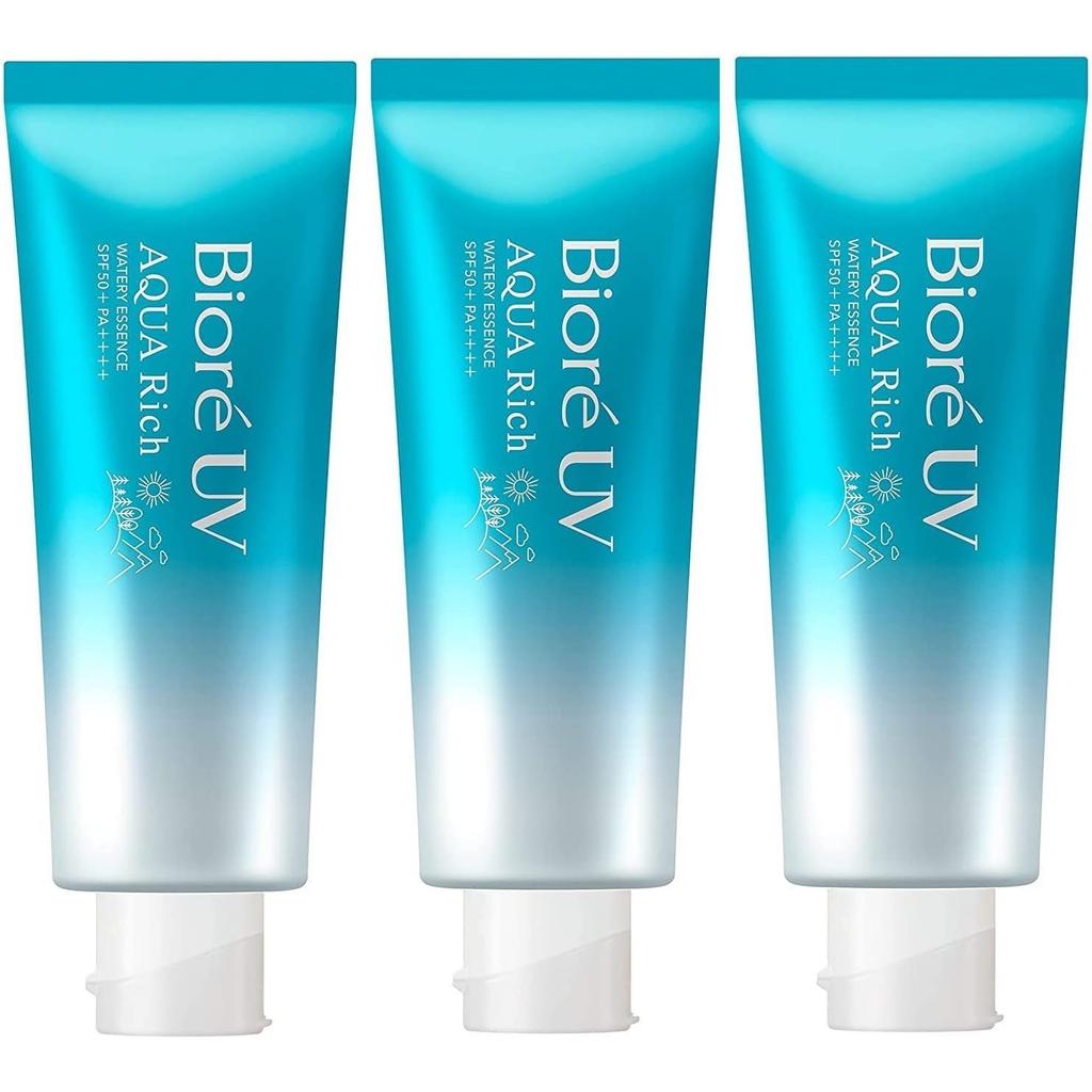 Biore UV Aqua Rich Watery Essence 50g x 3 [Bulk Purchase] SPF50+