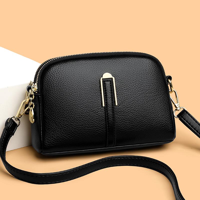 Borsa piccola da donna alla moda e casual, tinta unita versatile, senza portafoglio, borsa a spalla, borsa a tracolla, borsa da pendolare