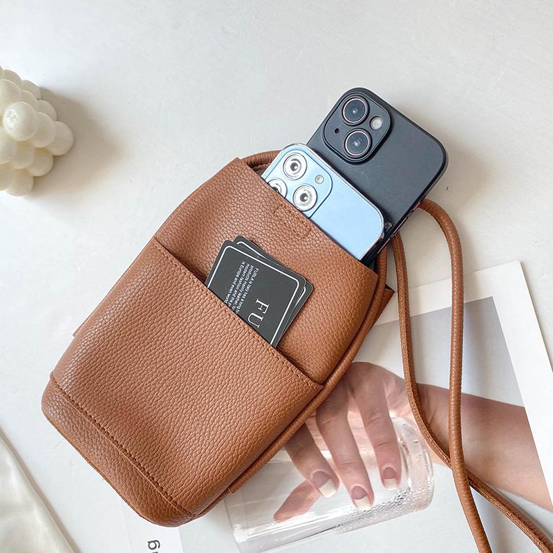 2025 Damen Mini-Umhängetasche aus echtem Leder - Perfektes Sommeraccessoire für Handys