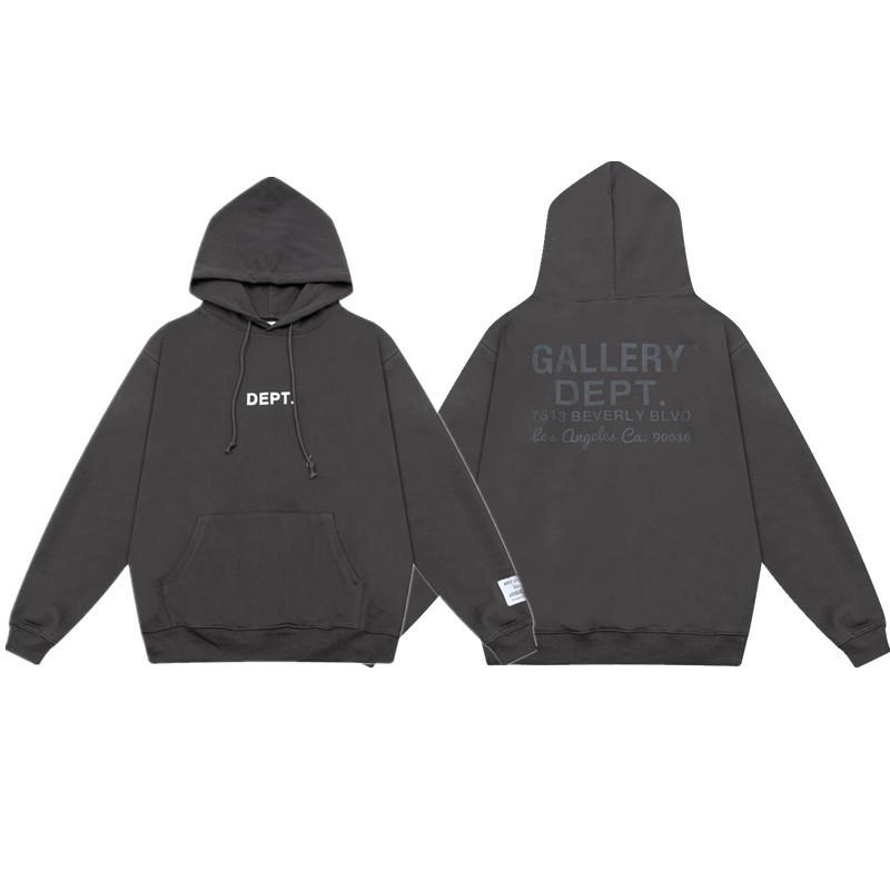 Unisex Trendy Hooded Sweatshirt with 2024 Autumn/Winter Logo Print