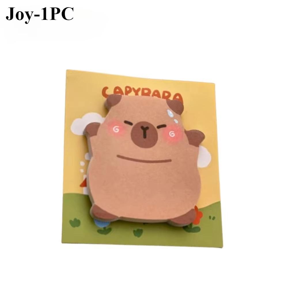 

1-100PCS Capybara Convenience Stickers Cute Shaped Water Dolphin Sticky Notes Sticky N Times Sticker Card Cute Sticky Notes