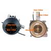 12V 5KW Air Diesel Heater Blower Fan Motor Assembly Wind Wheel Inner For Chinese Heaters Car Truck VAN