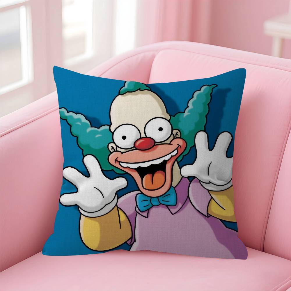 Cartoon The Movie SSimpsons Cushion Cover Decorative Pillow Sofa Home Decor Case Pillow Cases