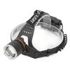 Rechargeable Headlamp High Brightness Adjustable Zoom Lightweight Waterproof Head Flashlight for Outdoor Night Fishing