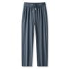 Foreign Trade Export Surplus Summer Men's Elastic Ice Silk Loose Straight-Leg Sports Quick-Dry Cool Casual Long Pants