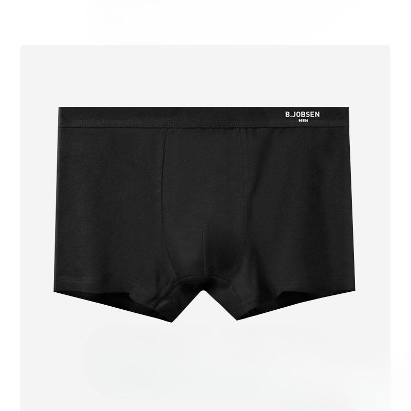 Plus Size Men s Summer Pure Cotton Class A Cotton 10A Antibacterial Breathable Mid Waist Briefs L