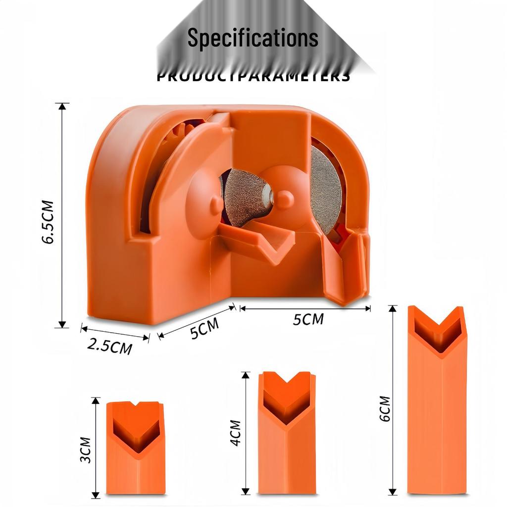 Universal Portable Drill Bit and Knife Sharpener: Multifunctional Tool for Grinding, Polishing, and Milling Cutters