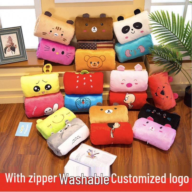 Animal Cartoon U-shaped Pillow - Cute Souvenir Gift for Kindergarten or Birthday