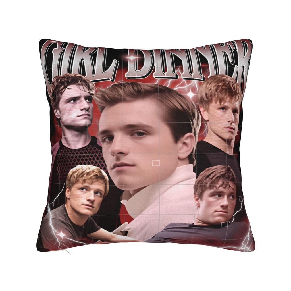 Josh Hutcherson Pillow Case  Square Pillow Cover For Living Room Sofa Fashion Cushion Cover