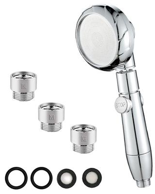 Water Saving Shower Head To Install Adapter Micro Nano Bubble High Water Pressure Shower Shower Mist Head Water Flow Switching At Hand Ultra