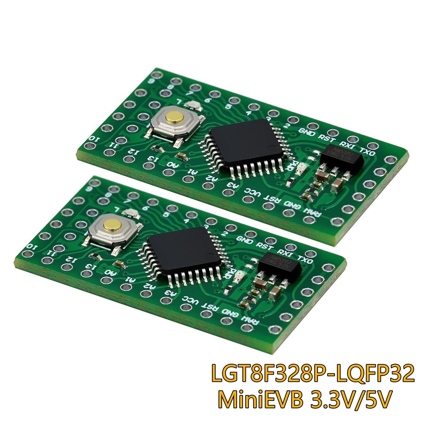 

LGT8F328P-LQFP32 MiniEVB module development board replaces Pro Mini ATMEGA328P for Arduino diy kit electronic