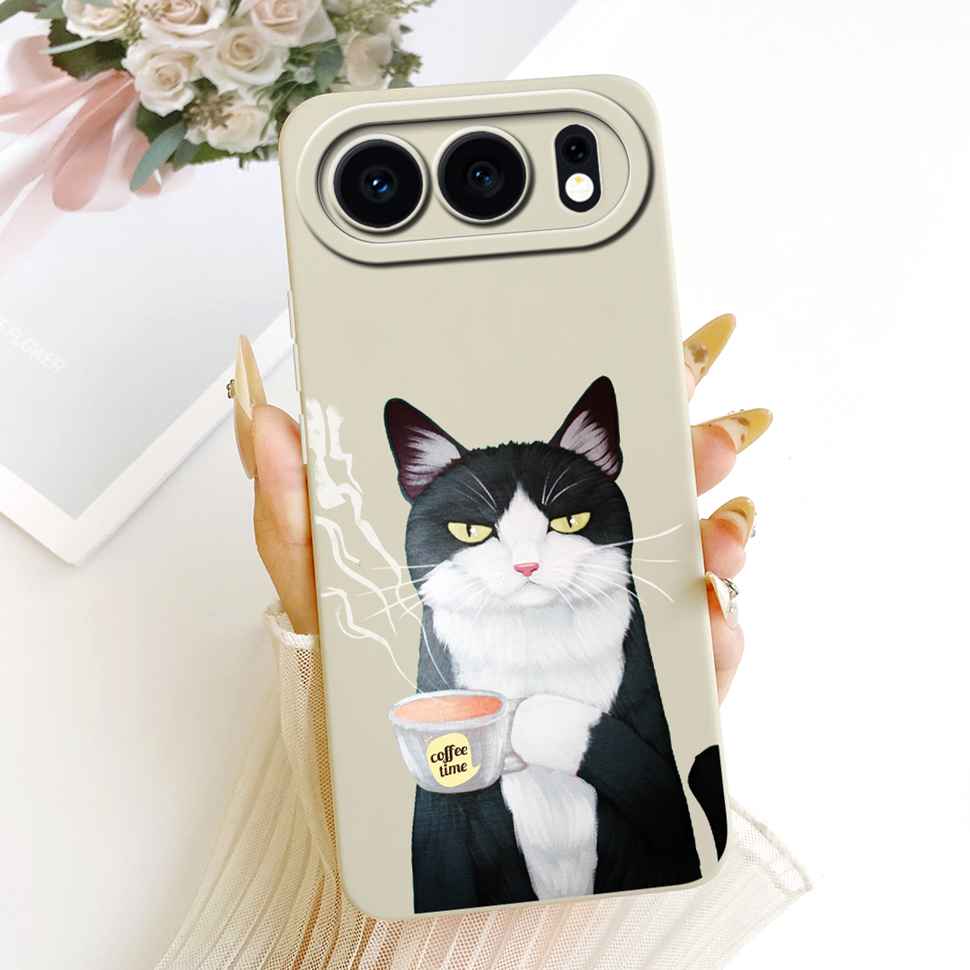 For Honor 500 5G 6.55" Case Cute Cat Cartoon Print Silicone Back Cover For Honor500 HONOR 500 5G MEY-AN00 Phone Cases Bumper