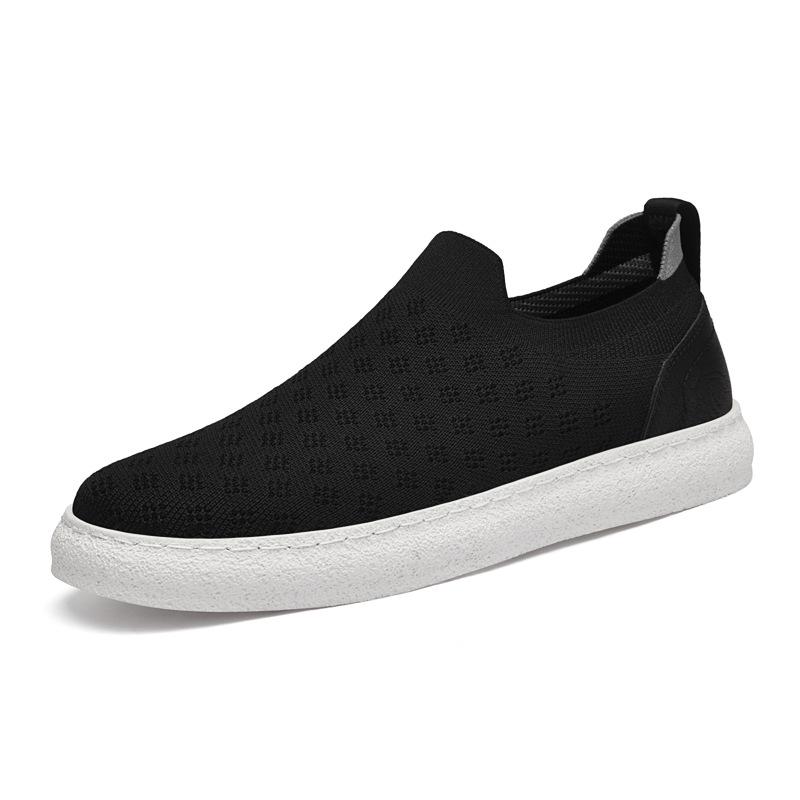 Men s Slip-on Loafers: Hidden Height Mesh Sneakers for Spring/Summer 39