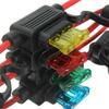 Car Fuse Kit, 100 Pieces Flat Fuse Fuse Set, Replacement,