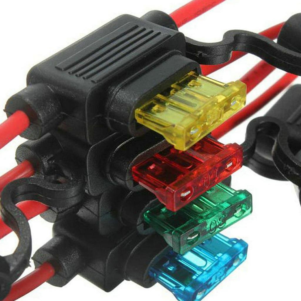 Car Fuse Kit, 100 Pieces Flat Fuse Fuse Set, Replacement,