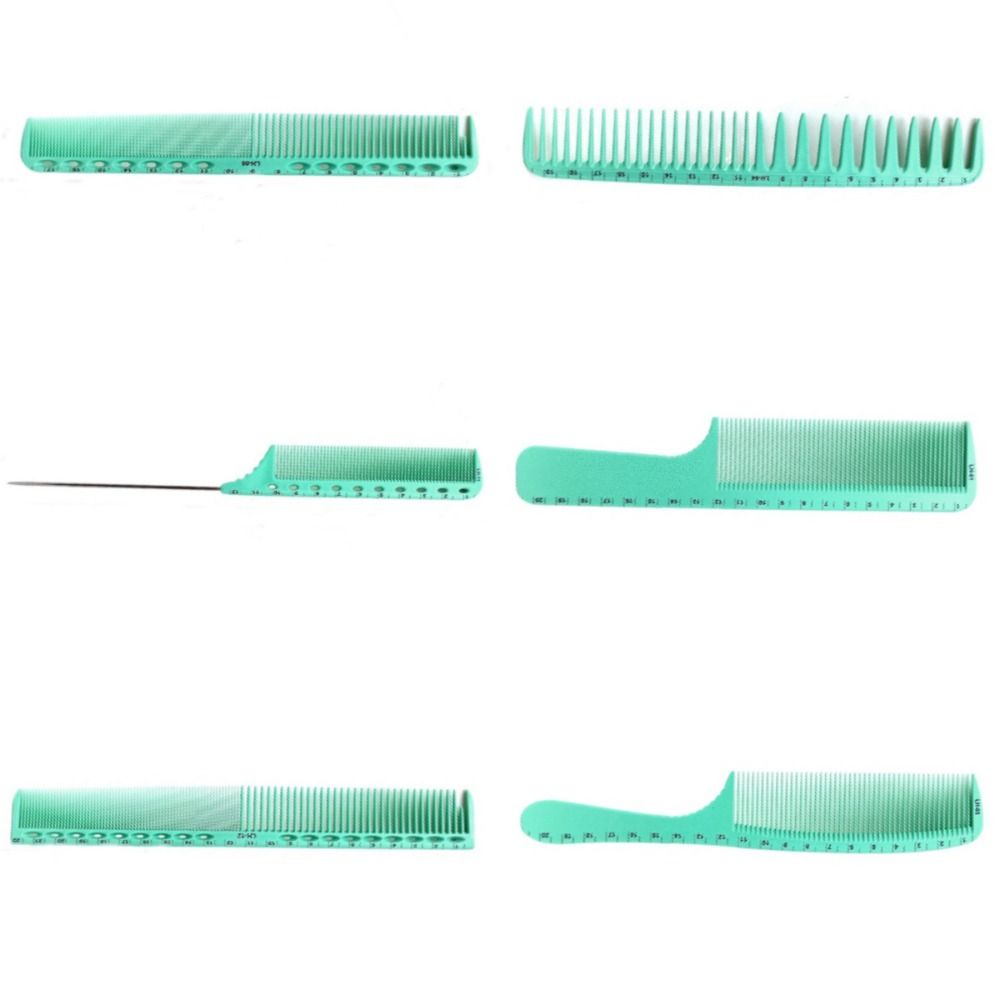 Double-sided Hair Cutting Comb Non-slip Handle Professional Hairdressing Comb