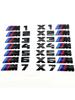 3D Kofferraum Emblem Abzeichen Logo Auto Aufkleber BMW E46 E60 E64 F10 F20 F30 F06 F12 F13 E90 E92 E93 F80 F82 F87 M1 M2 M3 M4 M5 M6 M7