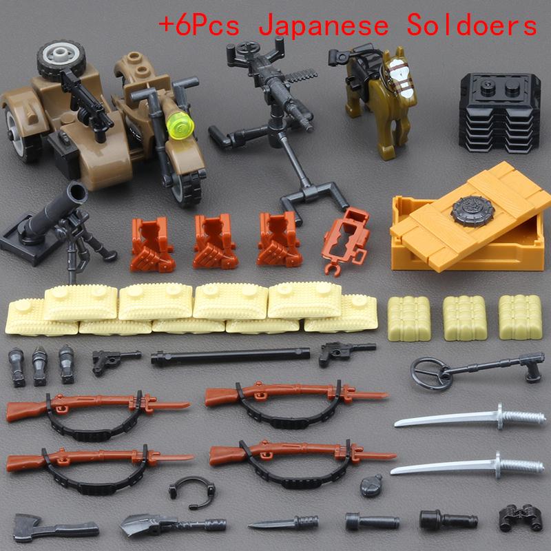 Non-Toxice Militare WW2 Vehicul Blindat Greu Tip 89 92 Tanc de Luptă pe Șenile Armata Armă Blocuri de Construcție Cărămizi Model Clasic Jucării Cadouri Copii