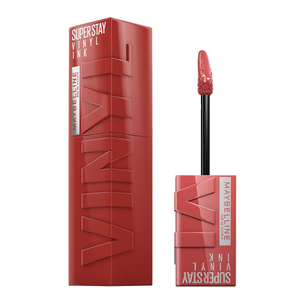 

MAYBELLINE Lip SP Stay Vinyl Ink 62 Оранжевая губная помада