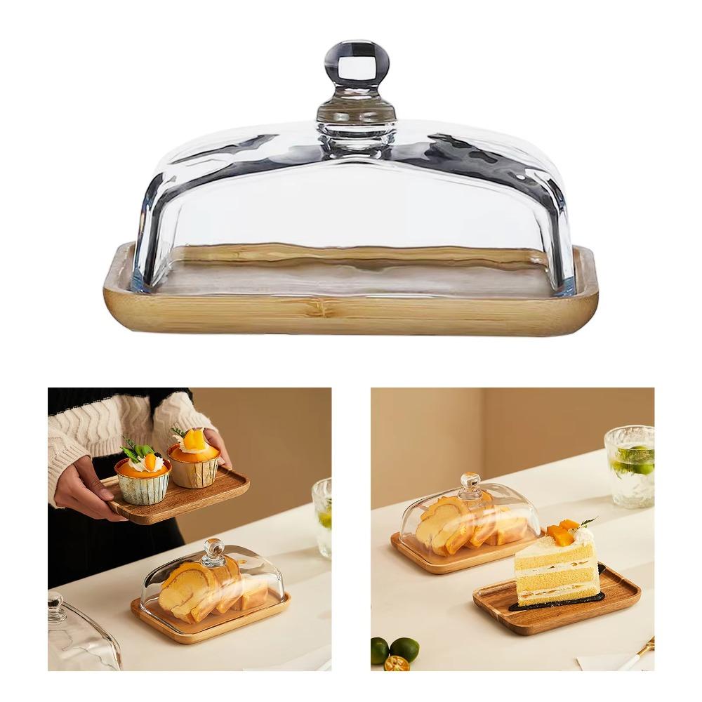 Light Luxury Pastry Stand Rectangular Butter Plates Serving Tray Dessert Plate Hotels