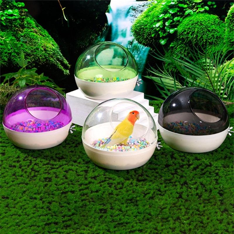 Breathable Breeding Nest For Budgies Small Pet Removable Multipurpose Habitat Hanging Bird House Cage Accessories