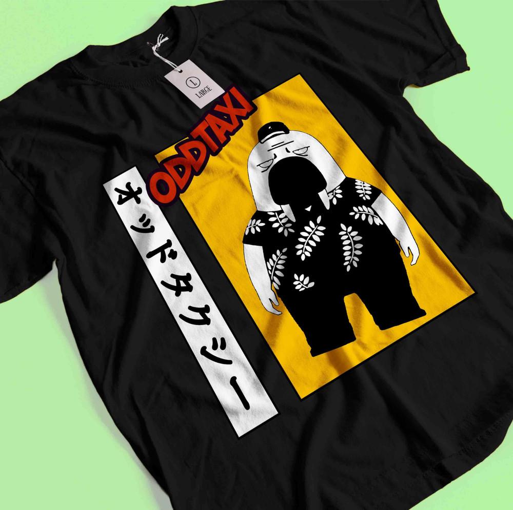 

Odd Taxi Футболка Хироши Одокава Футболка Михо Футболка Эйдзи Футболка Руи Никайдо Аюму 4XL