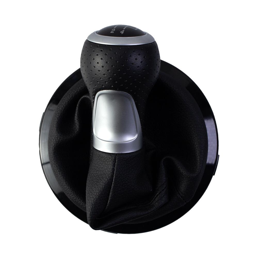 Suitable for Volkswagen GOL G4 G5 Car Gear Handle Silver Ring 5-speed Shift Handball Gear Head Interior Accessories