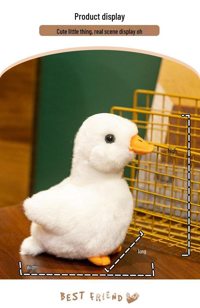 Little Duck Plush Toy - Early Education Doll & Birthday Gift