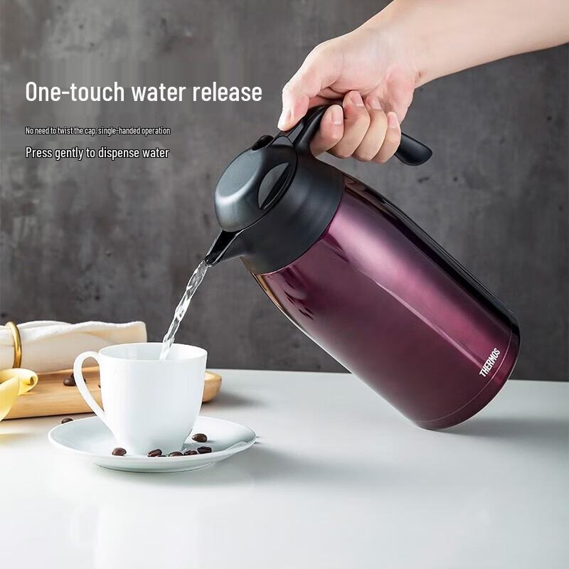 THERMOS THS-2000 2L Stainless Steel Vacuum Insulated Pot